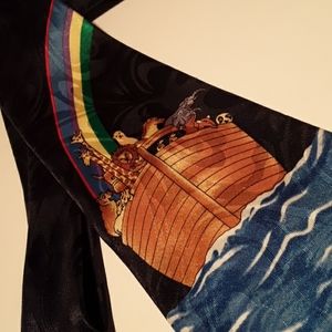 Steven Harris Noah's Ark Rainbow Tie Necktie